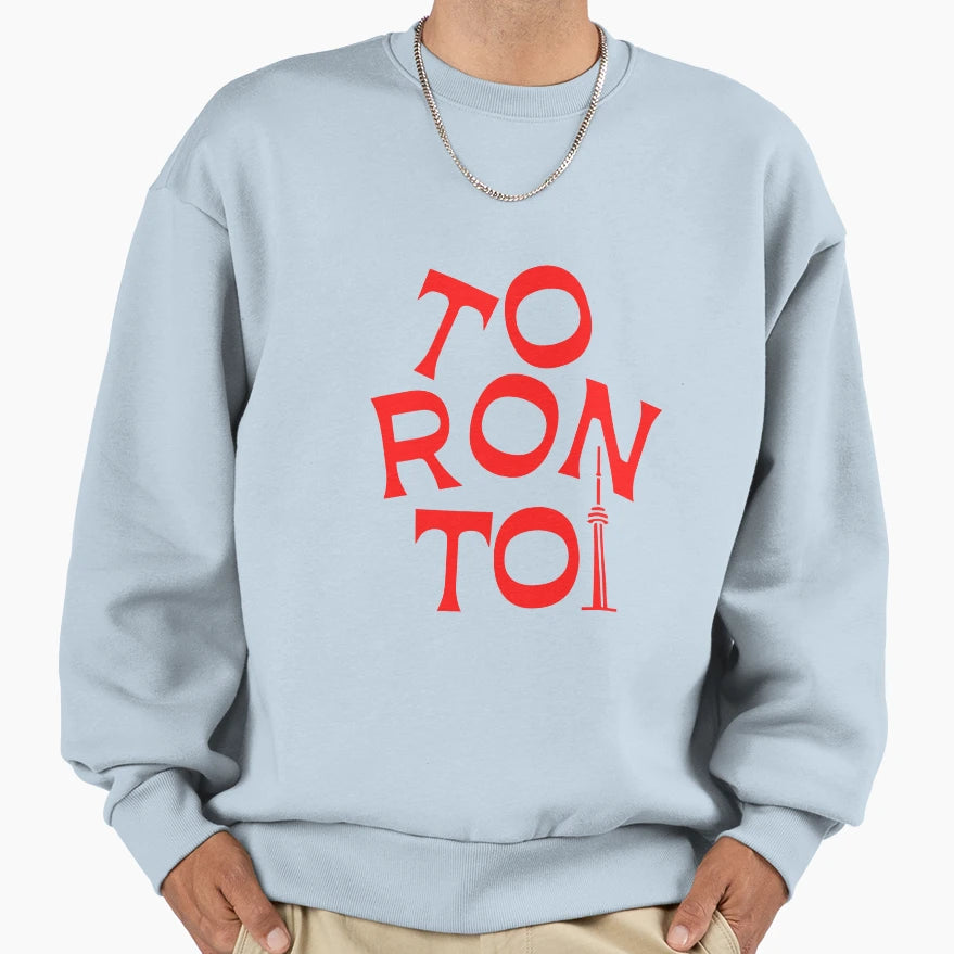 Toronto City Sweatshirt - Fun Novelty Design for Adults - T-Shirt, Sweatshirt, Hoodie