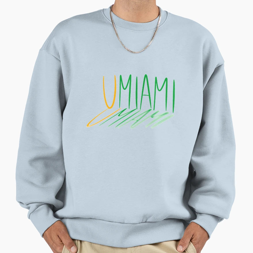 Umiami Sweatshirt - Novelty Apparel for Adults - T-Shirt, Sweatshirt, Hoodie