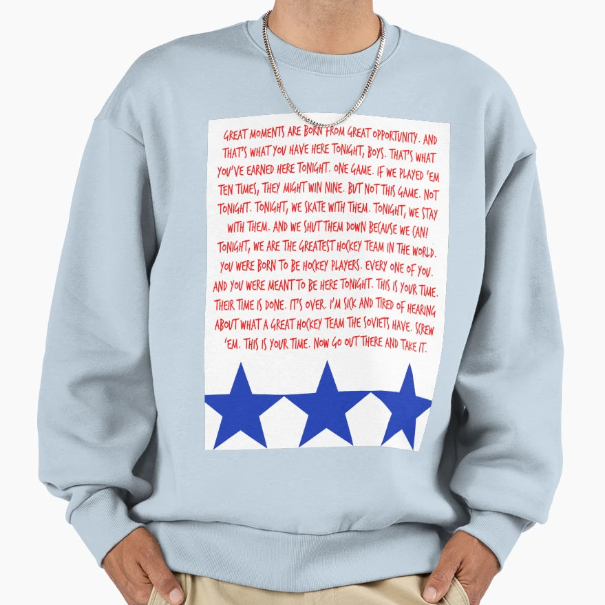 Herb Brooks Sweatshirt - Fun Novelty Design Unisex - T-Shirt, Sweatshirt, Hoodie