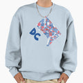 Washington Dc Neighborhoods Sweatshirt - Casual Everyday Wear Men Women - T-Shirt, Sweatshirt, Hoodie