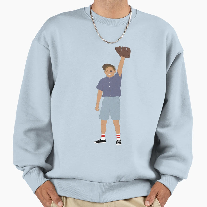 Smalls Sandlot Sweatshirt - Fun Novelty Design for Adults - T-Shirt, Sweatshirt, Hoodie