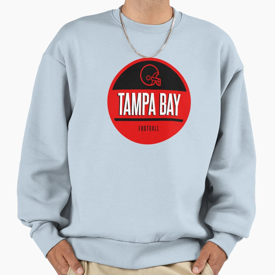 Tampa Bay Football Sweatshirt - Novelty Apparel for Adults - T-Shirt, Sweatshirt, Hoodie
