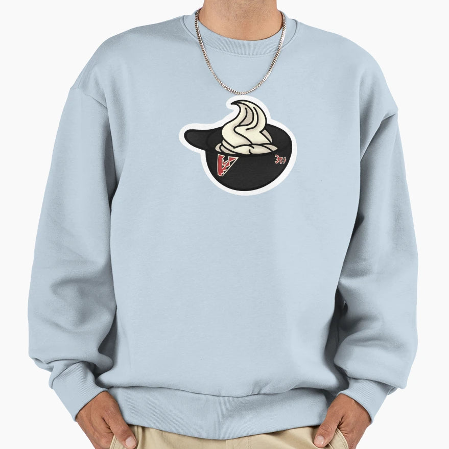 Phoenix Ice Cream Helmet Soft Serve Sweatshirt - Unique Graphic Men Women - T-Shirt, Sweatshirt, Hoodie
