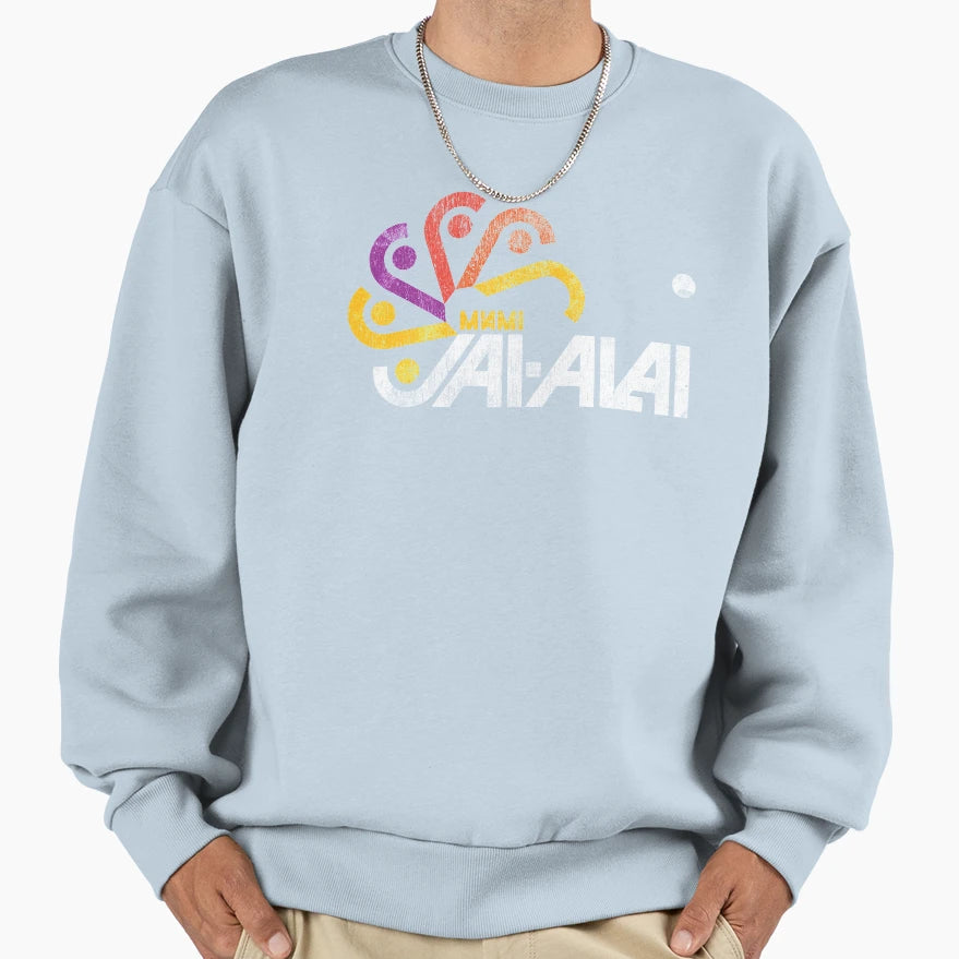 Jai Alai Sweatshirt - Unique Graphic Unisex - T-Shirt, Sweatshirt, Hoodie