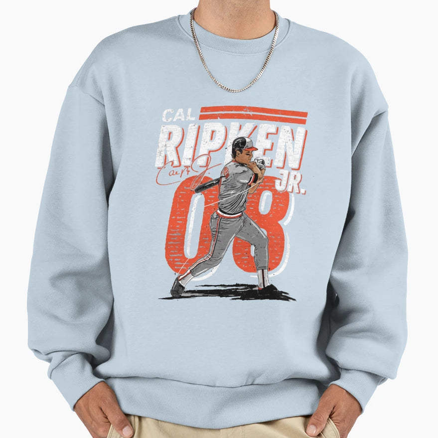 Cal Ripken Jr Dash Sweatshirt - Unique Graphic Men Women - T-Shirt, Sweatshirt, Hoodie