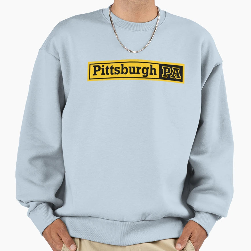 Pittsburgh Pa T-Shirt - Graphic Print Unisex - T-Shirt, Sweatshirt, Hoodie