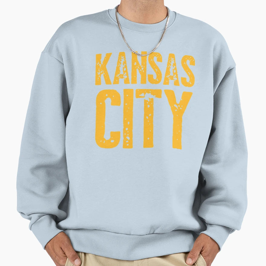 I Love Kansas City Kc Football Sweatshirt - Streetwear Style Unisex - T-Shirt, Sweatshirt, Hoodie