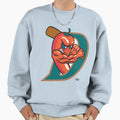 El Paso Diablos Minor League Sweatshirt - Custom Art Print for Adults - T-Shirt, Sweatshirt, Hoodie