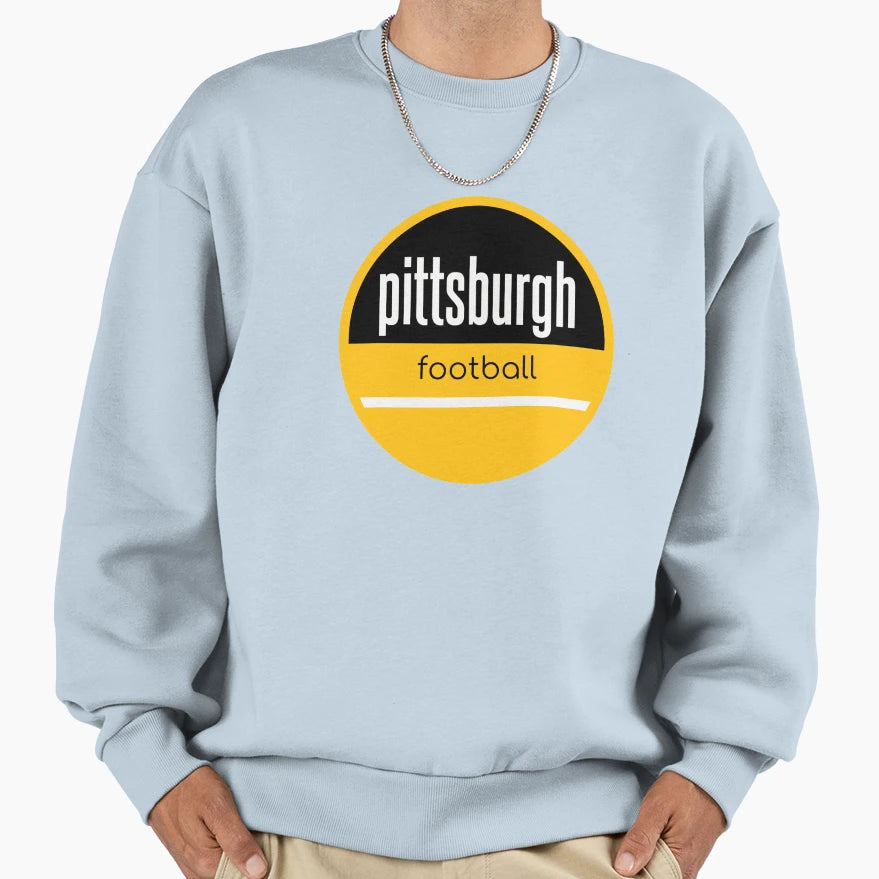 Pittsburgh Football Sweatshirt - Trendy Graphic for Adults - T-Shirt, Sweatshirt, Hoodie