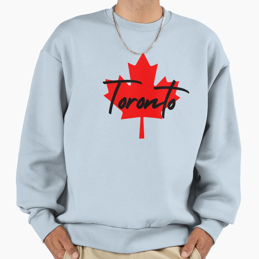 Toronto Canada Sweatshirt - Minimalist Print for Adults - T-Shirt, Sweatshirt, Hoodie