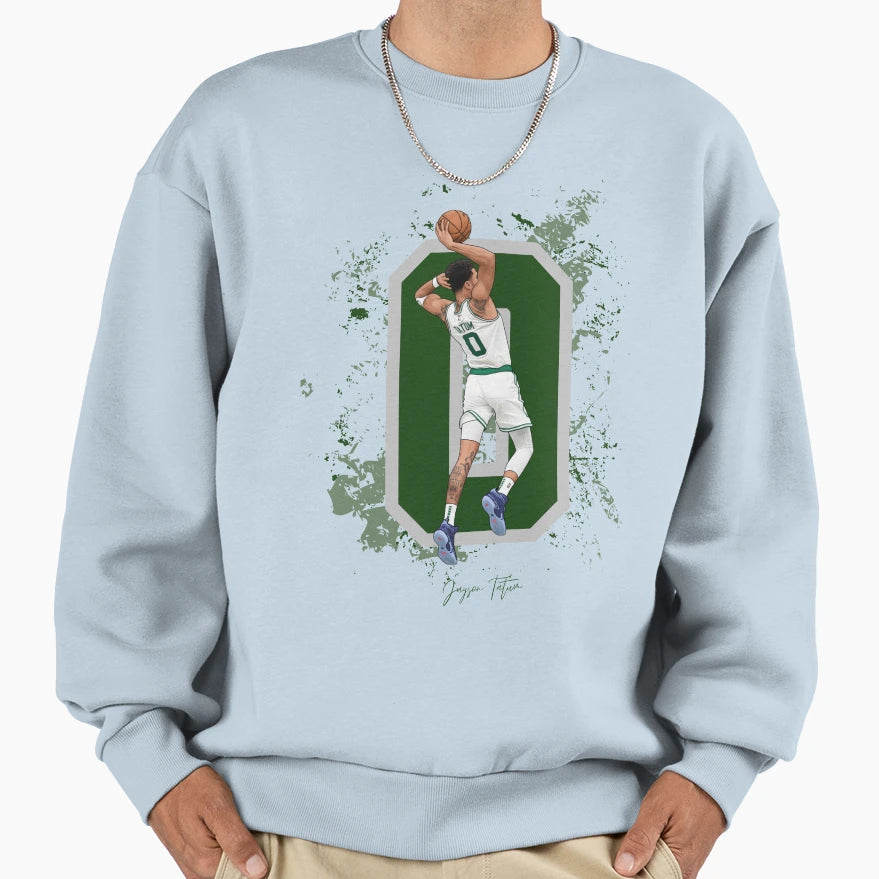 Jayson Tatum Sweatshirt - Custom Art Print Men Women - T-Shirt, Sweatshirt, Hoodie