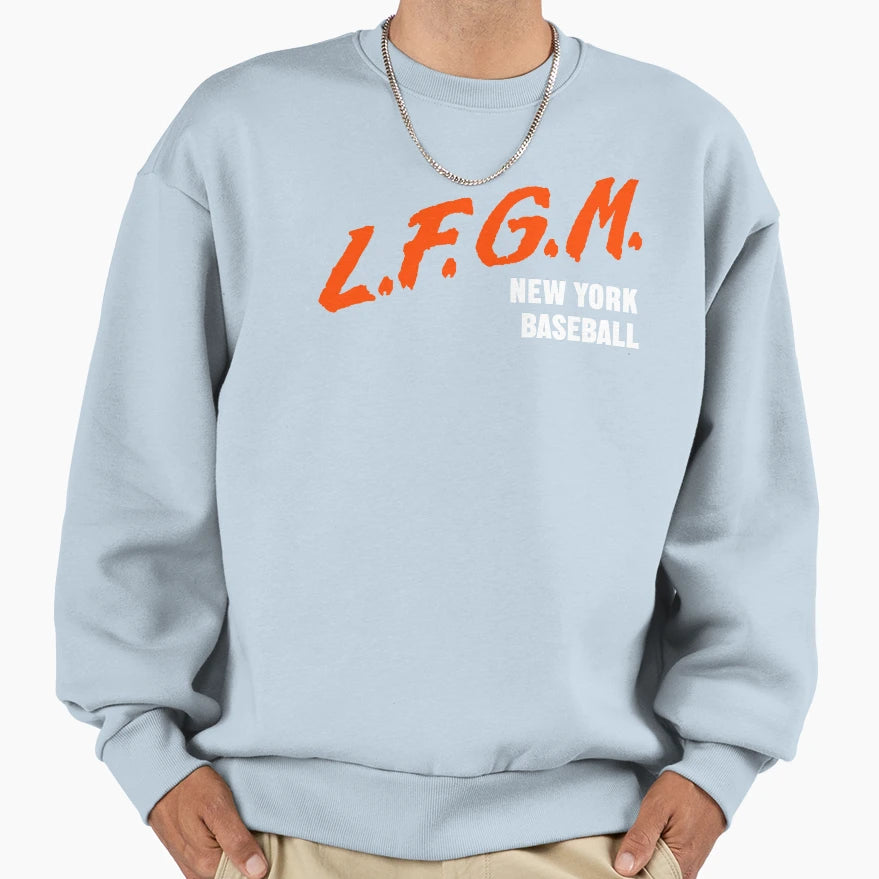 Lfgm New York Sweatshirt - Novelty Apparel Men Women - T-Shirt, Sweatshirt, Hoodie
