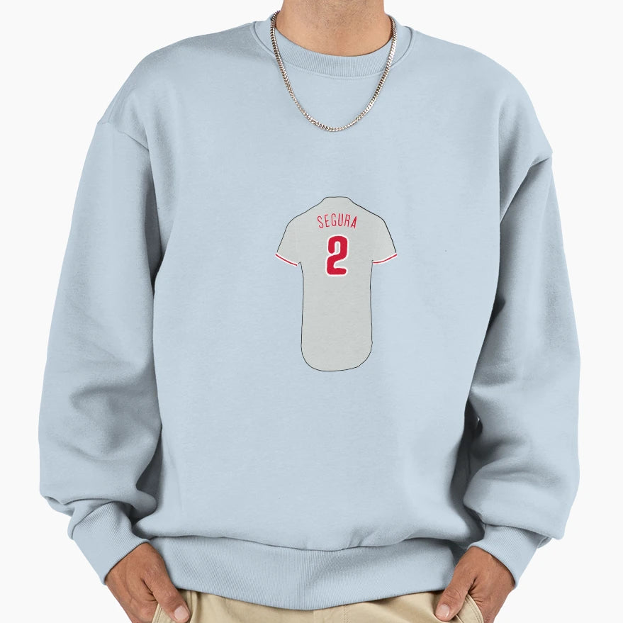 Jean Segura Jersey Sweatshirt - Unique Graphic Unisex - T-Shirt, Sweatshirt, Hoodie