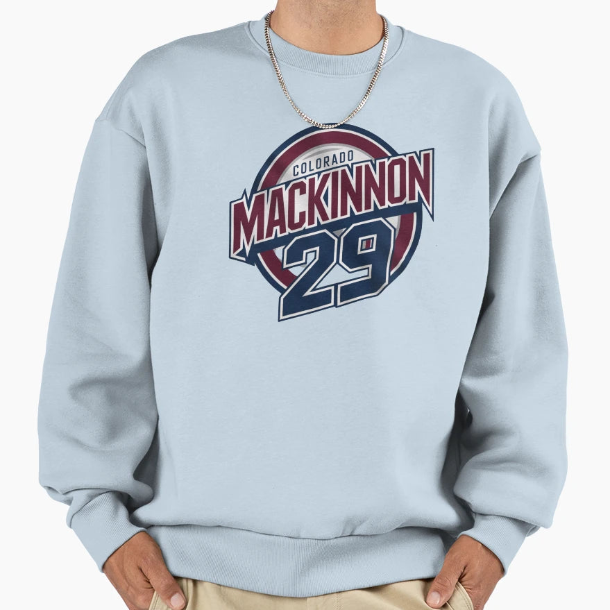 Nathan Mackinnon 29 Colorado Sweatshirt - Casual Everyday Wear Unisex - T-Shirt, Sweatshirt, Hoodie
