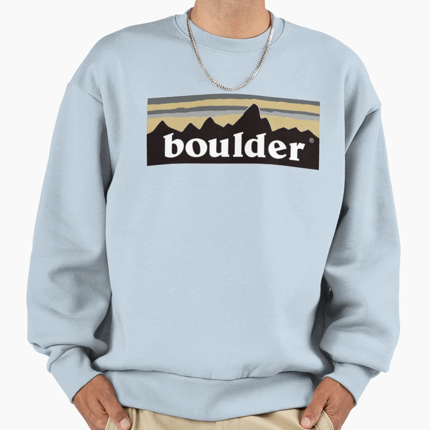 Boulder Sweatshirt - Graphic Print Unisex - T-Shirt, Sweatshirt, Hoodie