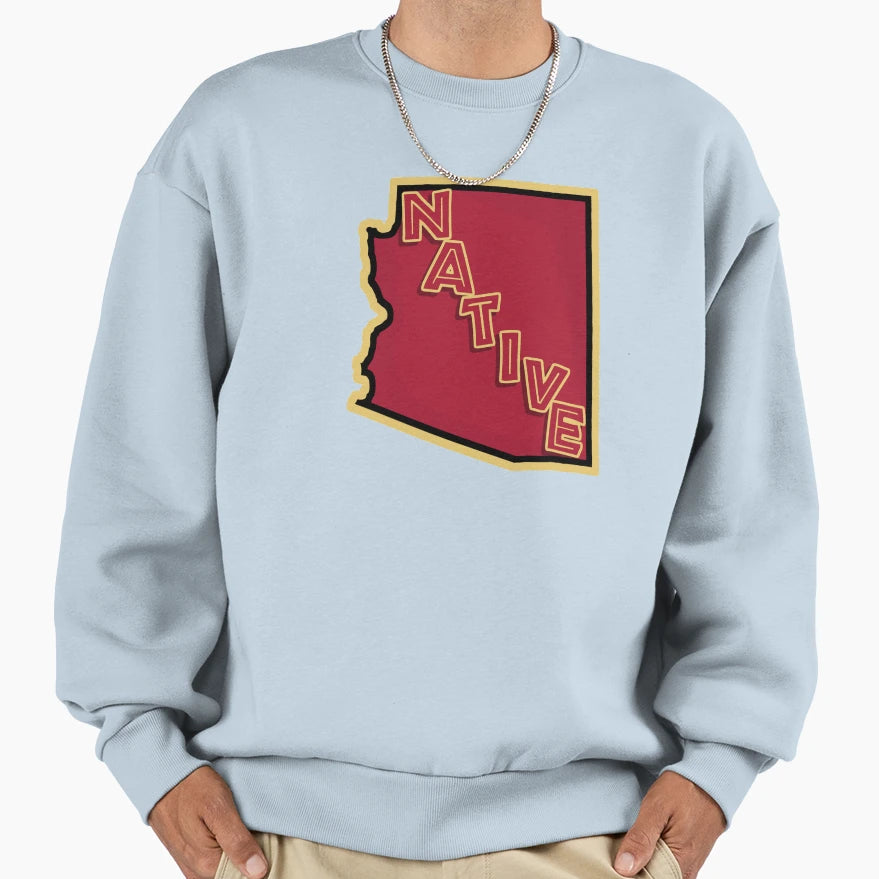 Arizona Native Sweatshirt - Trendy Graphic for Adults - T-Shirt, Sweatshirt, Hoodie