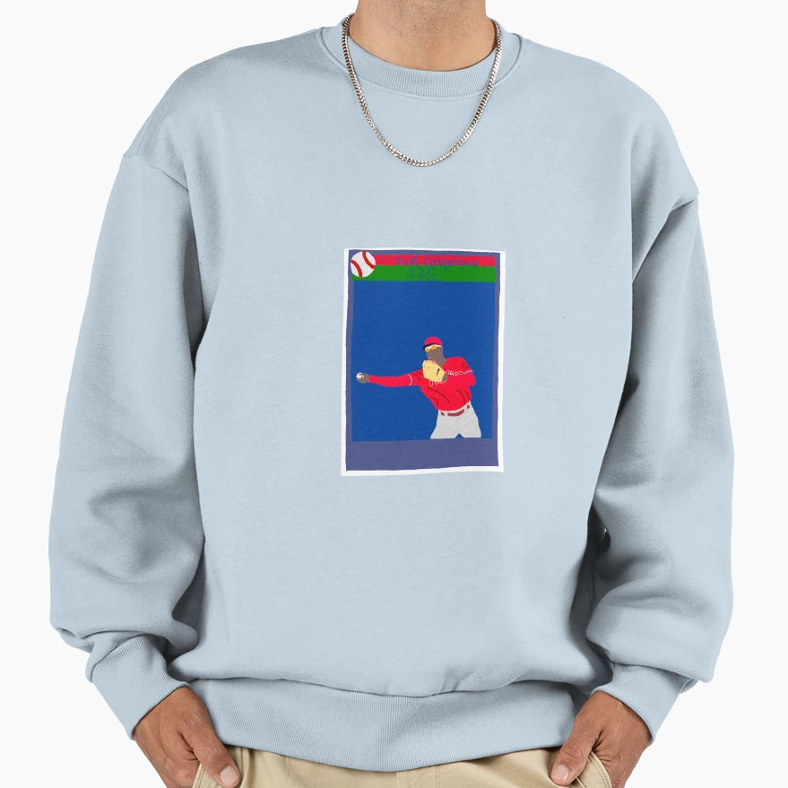 Didi Gregorius Baseball Card Sweatshirt - Casual Everyday Wear Unisex - T-Shirt, Sweatshirt, Hoodie