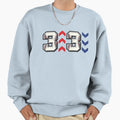 3 Up 3 Down Baseball Illustration Sweatshirt - Custom Art Print Unisex - T-Shirt, Sweatshirt, Hoodie