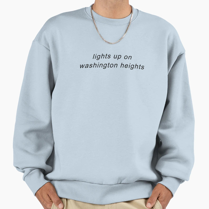 Heights Sweatshirt - Minimalist Print Men Women - T-Shirt, Sweatshirt, Hoodie