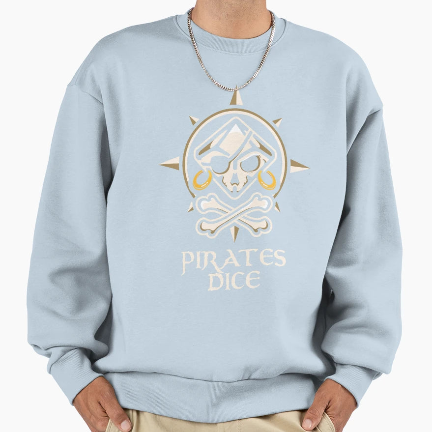 Pirates Dice Sweatshirt - Unique Graphic Men Women - T-Shirt, Sweatshirt, Hoodie