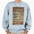 Catcher Ball Sweatshirt - Minimalist Print Men Women - T-Shirt, Sweatshirt, Hoodie