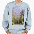 Mountain Summer Sweatshirt - Custom Art Print Men Women - T-Shirt, Sweatshirt, Hoodie