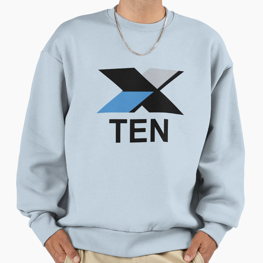X Ten Sweatshirt - Minimalist Print Men Women - T-Shirt, Sweatshirt, Hoodie