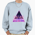 Miami Nights Sweatshirt - Fun Novelty Design for Adults - T-Shirt, Sweatshirt, Hoodie