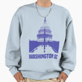 Washington Dc Skyline Sweatshirt - Trendy Graphic for Adults - T-Shirt, Sweatshirt, Hoodie