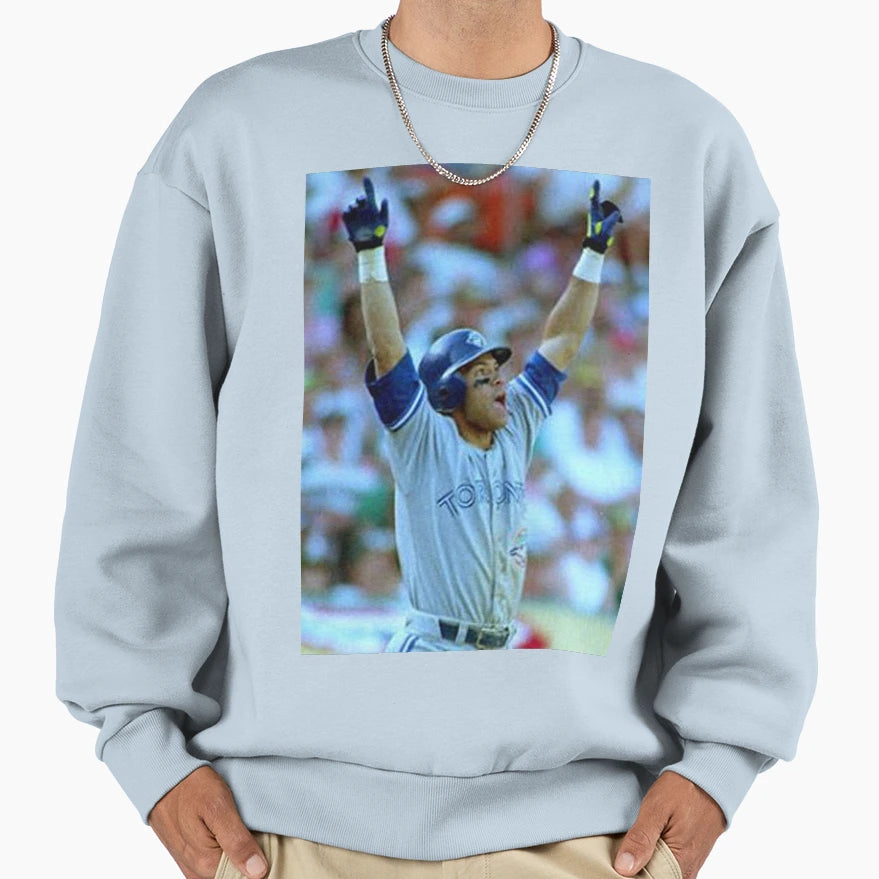 Roberto Alomar Alcs 1992 Sweatshirt - Custom Art Print Men Women - T-Shirt, Sweatshirt, Hoodie