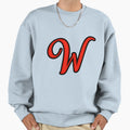 Initial Monogram W Sweatshirt - Unique Graphic Unisex - T-Shirt, Sweatshirt, Hoodie