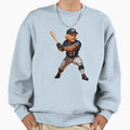 Bernie Brewer Baseball Player Sweatshirt - Casual Everyday Wear Unisex - T-Shirt, Sweatshirt, Hoodie