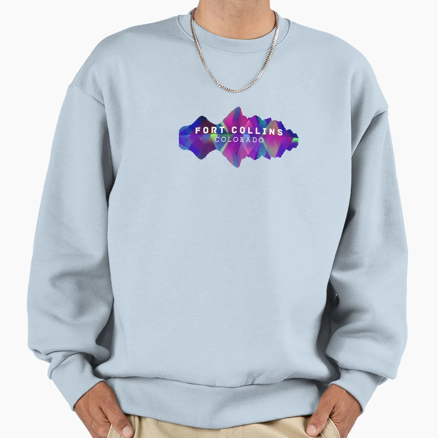 Fort Collins Colorado Sweatshirt - Novelty Apparel for Adults - T-Shirt, Sweatshirt, Hoodie