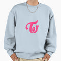 Twice Logo Sweatshirt - Novelty Apparel Unisex - T-Shirt, Sweatshirt, Hoodie
