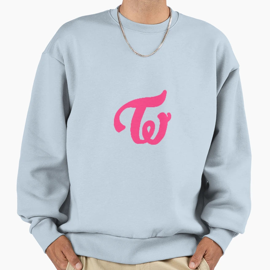 Twice Logo Sweatshirt - Novelty Apparel Unisex - T-Shirt, Sweatshirt, Hoodie