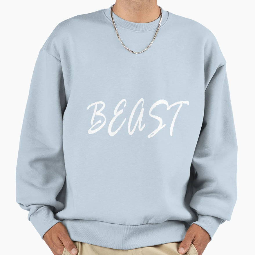 Beast Sweatshirt - Minimalist Print Unisex - T-Shirt, Sweatshirt, Hoodie