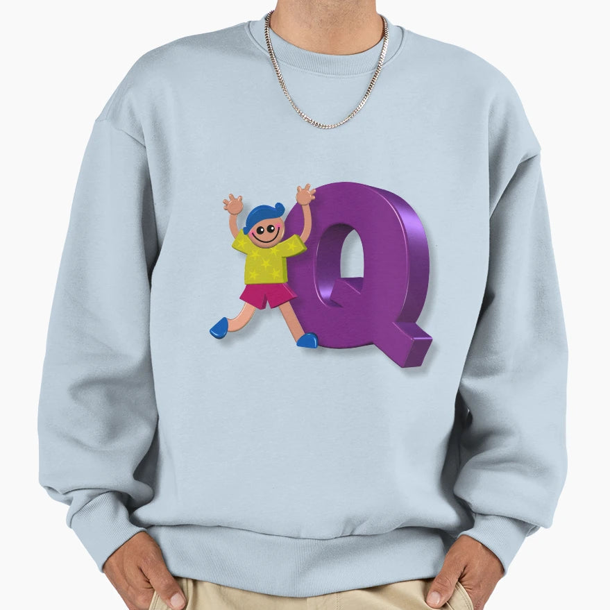 Letters Ywzm 13 Sweatshirt - Novelty Apparel for Adults - T-Shirt, Sweatshirt, Hoodie