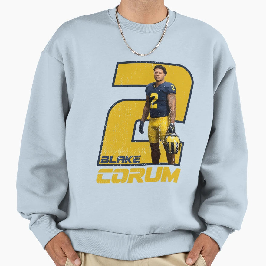 Blake Corum Sweatshirt - Streetwear Style for Adults - T-Shirt, Sweatshirt, Hoodie