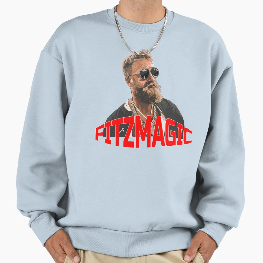 Fitzmagic Sweatshirt - Trendy Graphic Men Women - T-Shirt, Sweatshirt, Hoodie