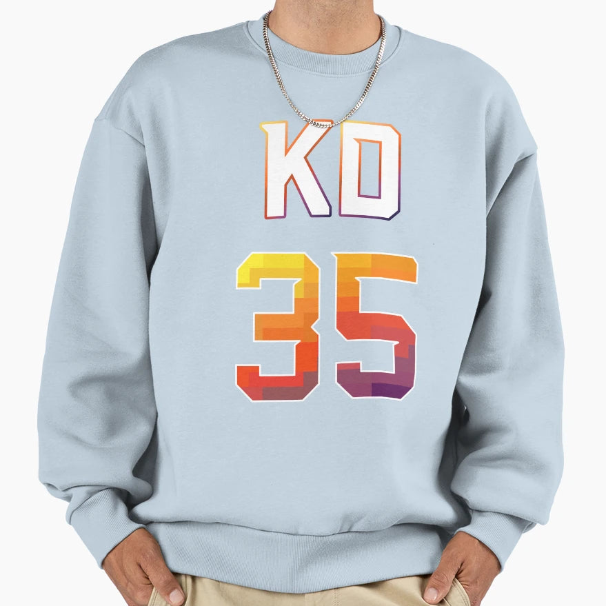 Kevin Durant Statement Jersey Sweatshirt - Aesthetic Graphic Unisex - T-Shirt, Sweatshirt, Hoodie
