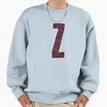 Letter Z Roasted Coffee Bean Sweatshirt - Fun Novelty Design for Adults - T-Shirt, Sweatshirt, Hoodie
