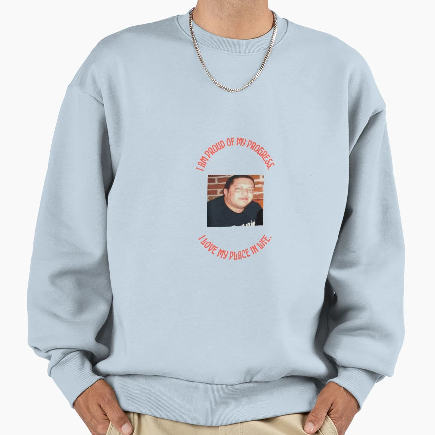 Sal Vulcano Progress Meme Sweatshirt - Unique Graphic for Adults - T-Shirt, Sweatshirt, Hoodie