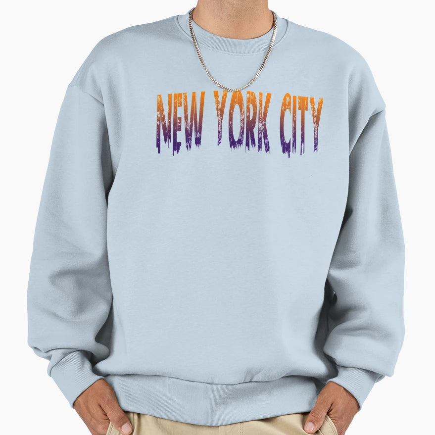 New York City Sweatshirt - Minimalist Print for Adults - T-Shirt, Sweatshirt, Hoodie