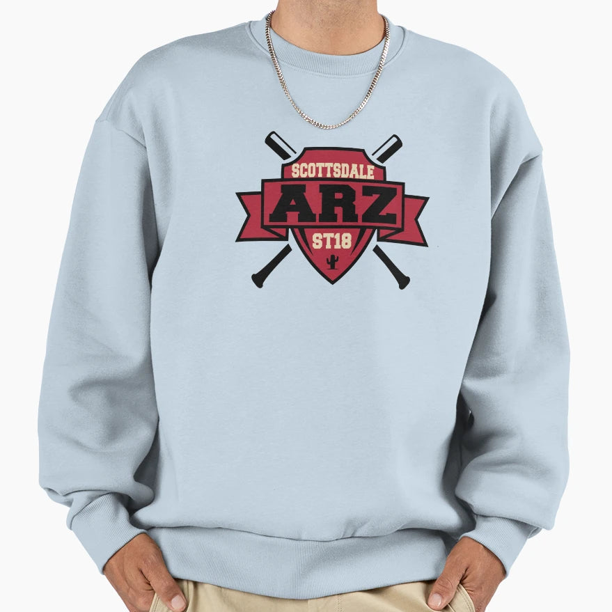 Scottsdale Arizona Spring Baseball Sweatshirt - Streetwear Style for Adults - T-Shirt, Sweatshirt, Hoodie