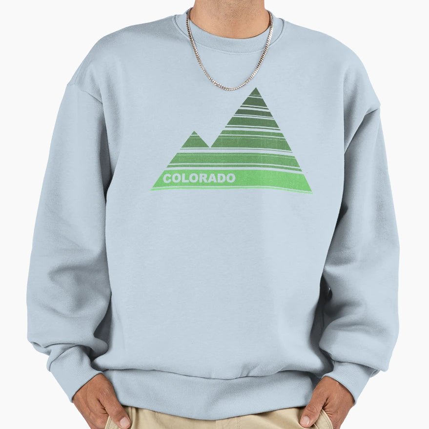 Colorado Green Sweatshirt - Fun Novelty Design for Adults - T-Shirt, Sweatshirt, Hoodie