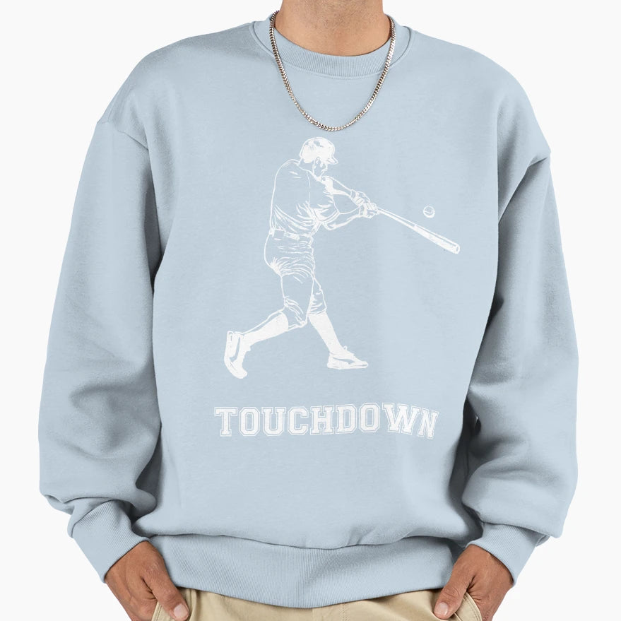 Baseball Mother Father Sweatshirt - Graphic Print Unisex - T-Shirt, Sweatshirt, Hoodie