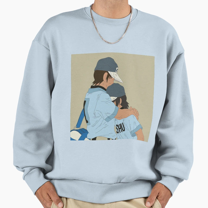Baseball Anime Sweatshirt - Graphic Print Unisex - T-Shirt, Sweatshirt, Hoodie