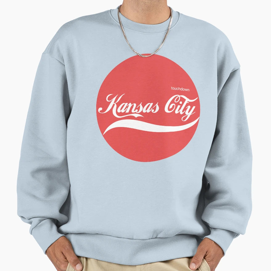 Touchdown Kansas City Sweatshirt - Custom Art Print Unisex - T-Shirt, Sweatshirt, Hoodie