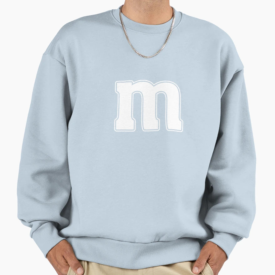 M Ms Halloween Costume Sweatshirt - Aesthetic Graphic Unisex - T-Shirt, Sweatshirt, Hoodie