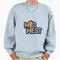 Midwest Wheat Stalk Sweatshirt - Aesthetic Graphic for Adults - T-Shirt, Sweatshirt, Hoodie
